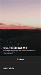 Mobile Screenshot of ec-teencamp.de